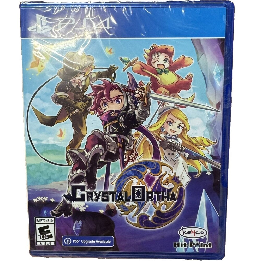 Crystal Ortha PS4 Sony PlayStation 4 Limited Run Games LRG 482 Kemco RPG New